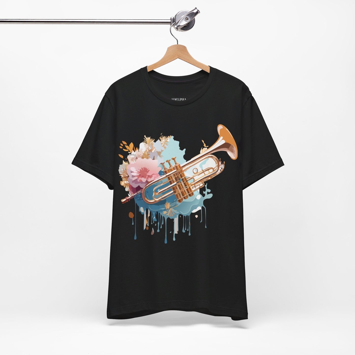 Unisex Graphic T Shirt Adelpha Music Tee Vintage Inspired Art Design Short Sleeve