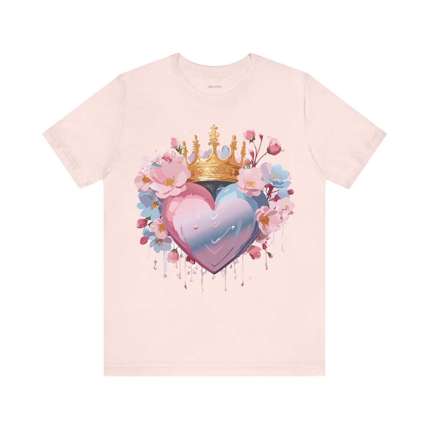 Valentine Graphic Tee Unisex Jersey Short Sleeve Adelpha Vintage Inspired Artwork