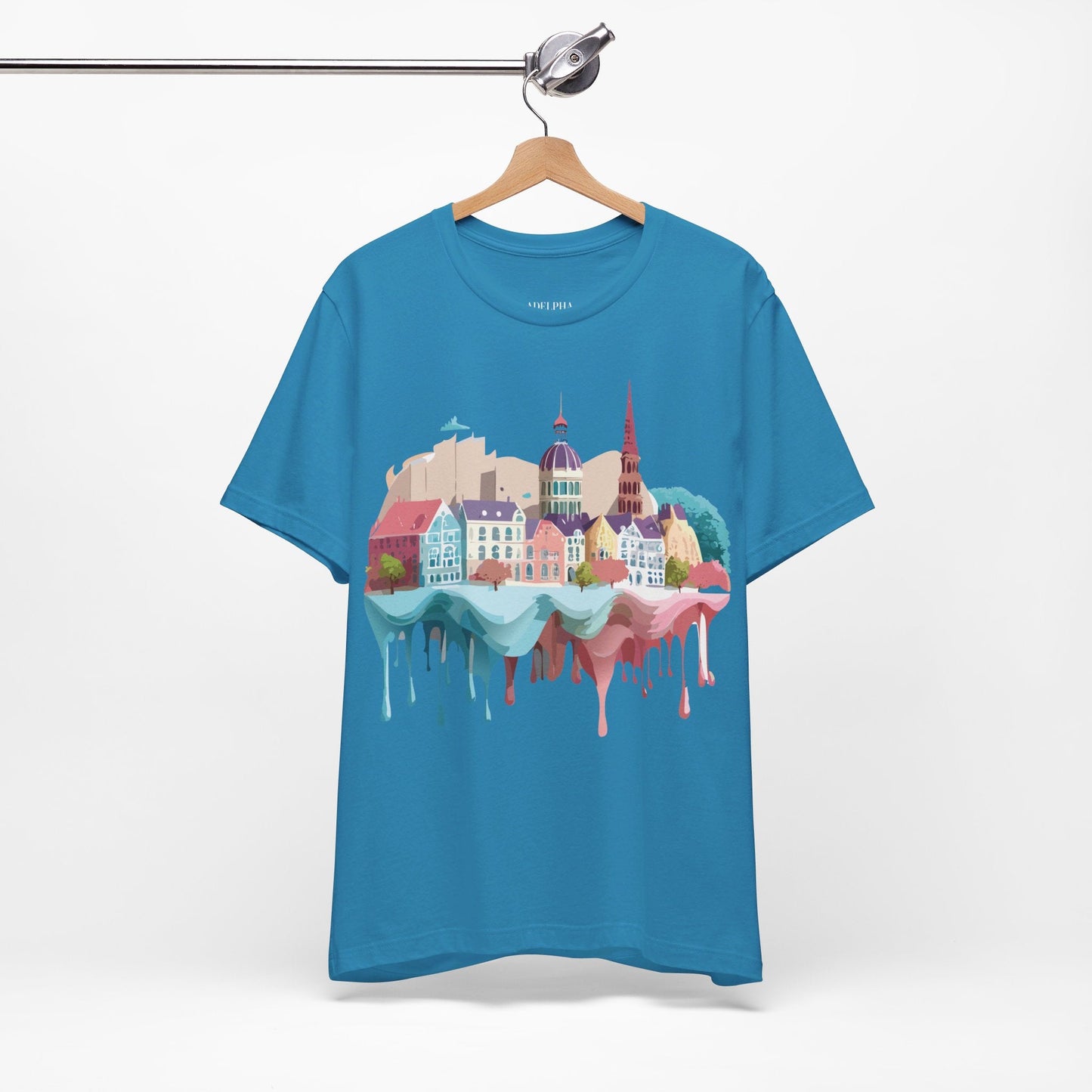 Germany Tourist Shirt Unisex Graphic Tee With Vintage Inspired Adelpha Art Premium Comfort