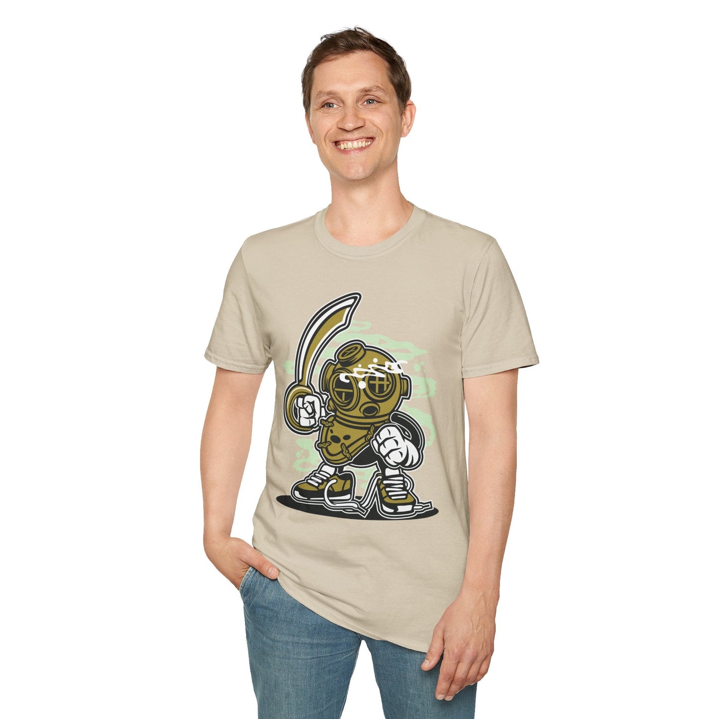 Cartoon T Shirt Animation Tee Funny Tee Shirt Unisex Gildan Softstyle Cotton Comfort
