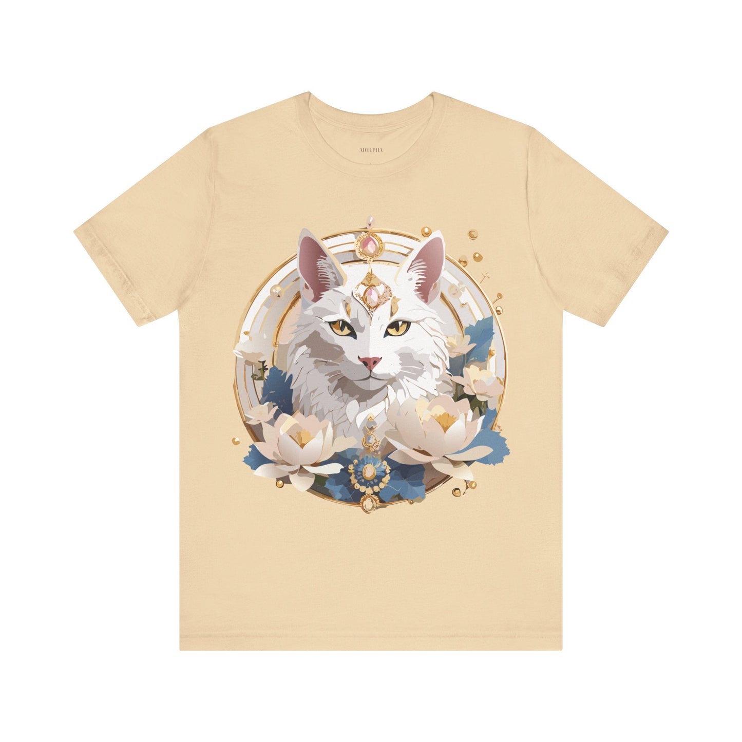 Medallion Shirt Graphic Tee Unisex Short Sleeve Art Print Adelpha Vintage Inspired