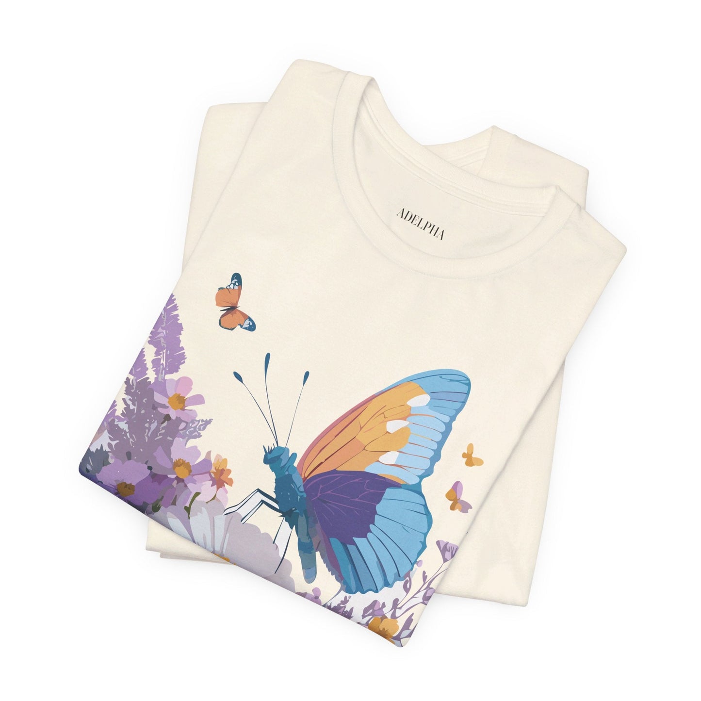 Butterfly Graphic Tee From Adelpha Art Design Unisex Jersey Short Sleeve Shirt