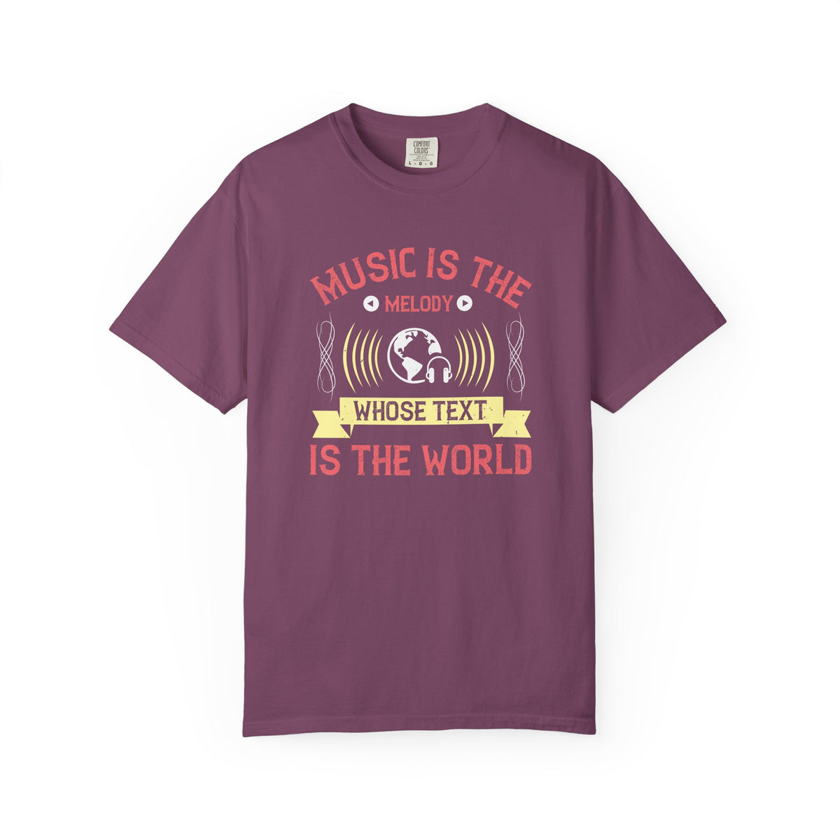 Music Graphic Unisex Heavy Cotton Art Designed T-Shirt m33