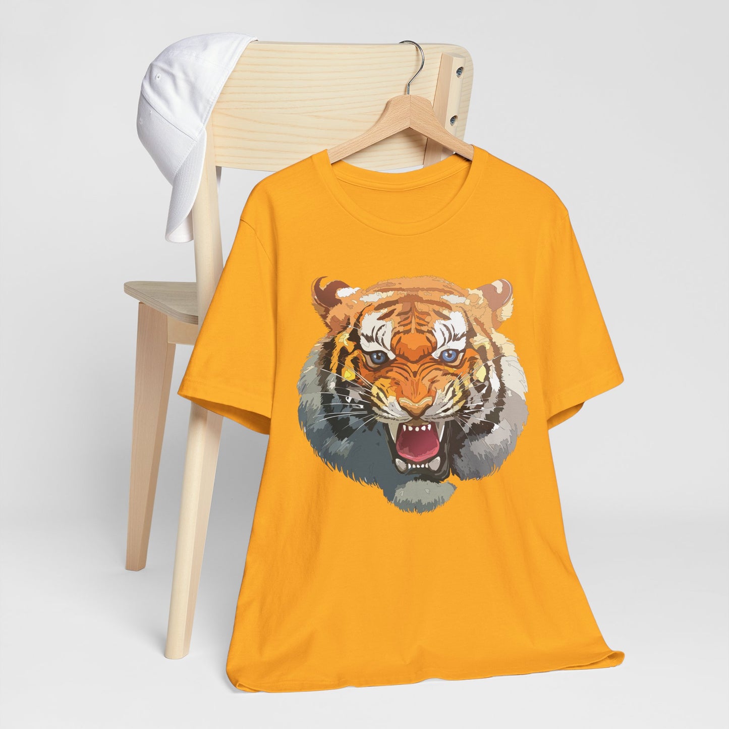 Tiger Shirt, Animal Shirt, T-Shirt with Tiger, Art Design Tee, Animal Tees, Safari T-Shirt, Graphic Design Tee 14