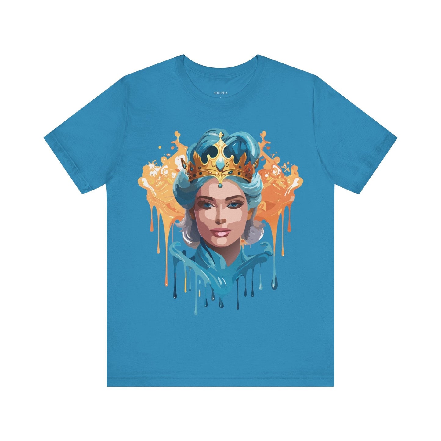 Queen Graphic Tee Unisex Jersey Short Sleeve Premium Quality Adelpha Vintage Inspired Artwork