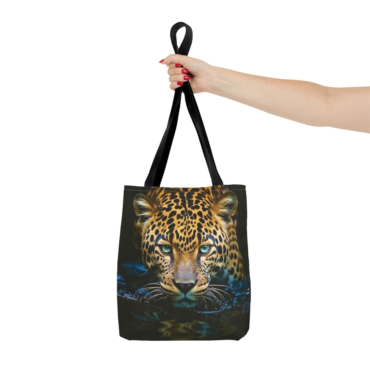 Bolsa de lona con estampados de animales