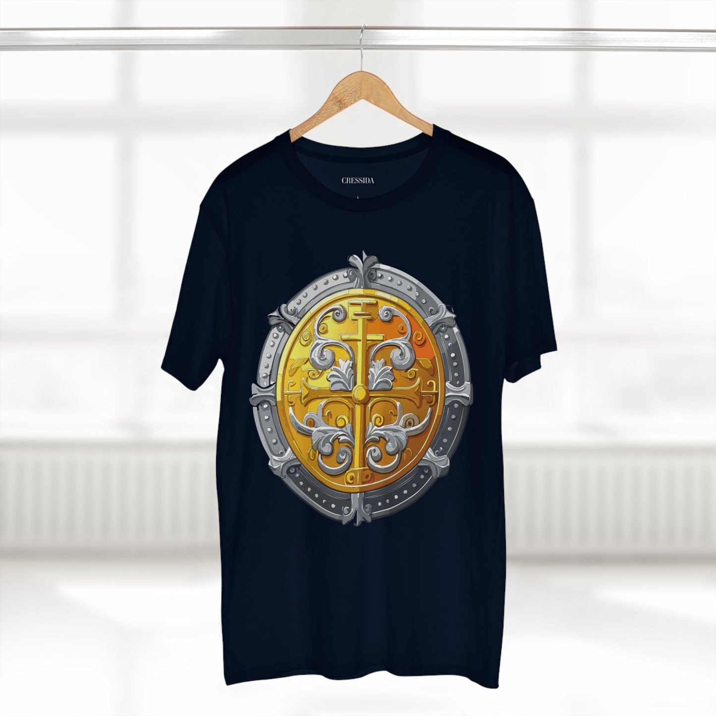 Antique Gold Coin Graphic Design T-Shirt Unisex 100 Cotton With Golden Print Artwork Tee 19