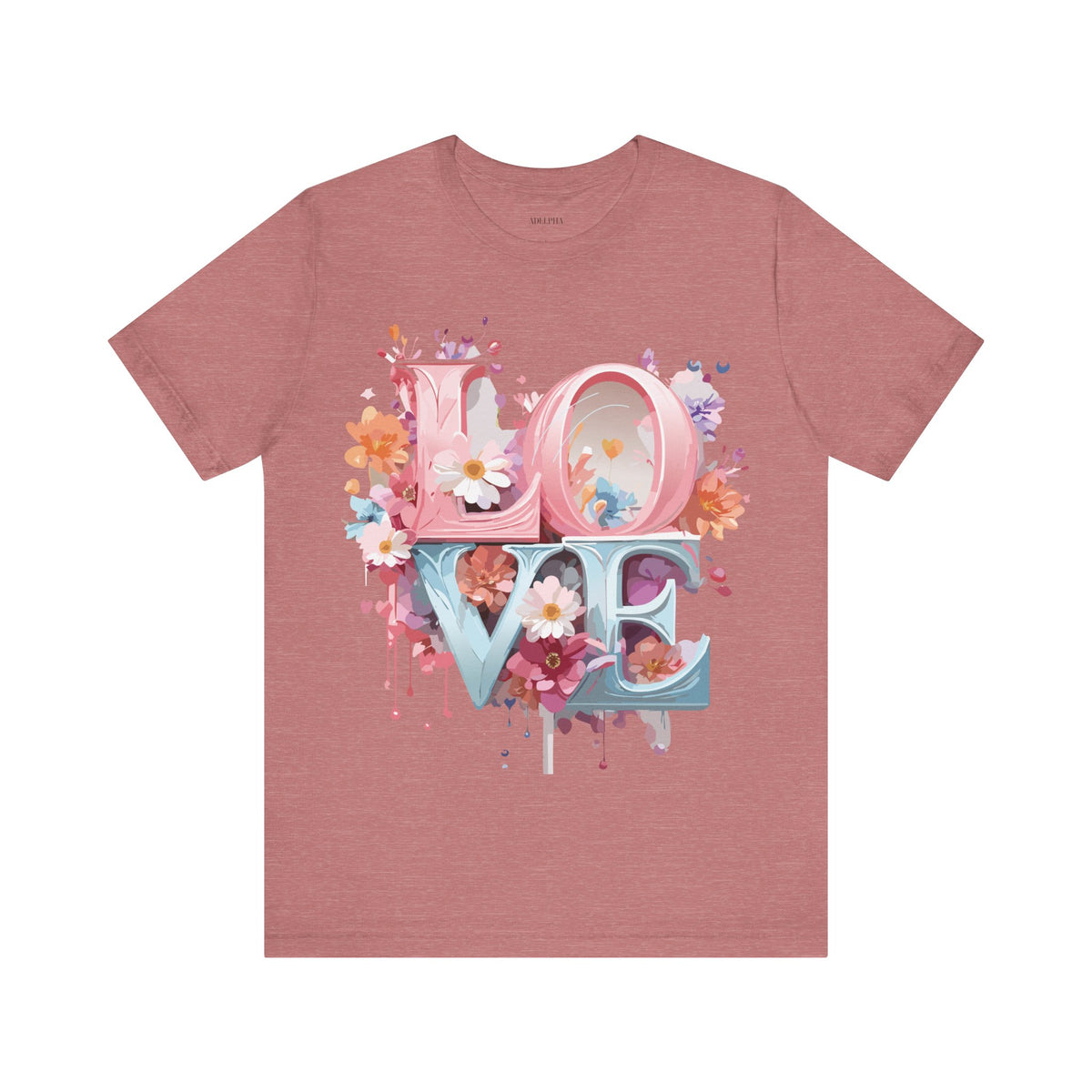 Valentine's Day Graphic Unisex Cotton Bella+Canvas Tee m195
