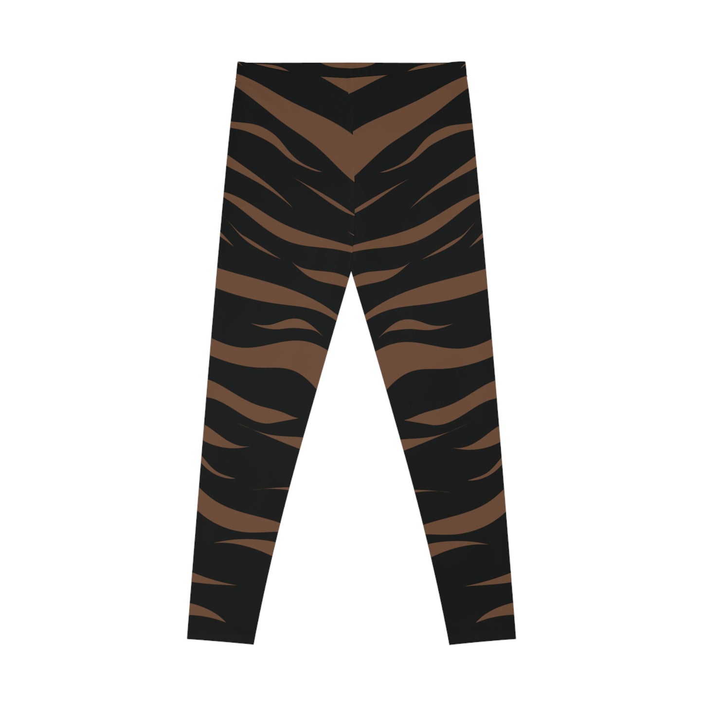 Leggings with animal print