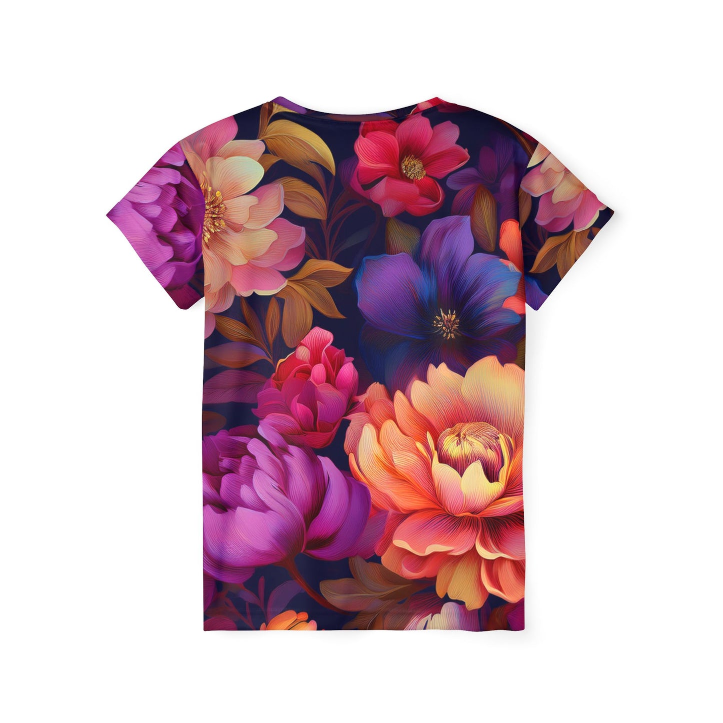 Floral Print Shirt, Shirt with Flowers