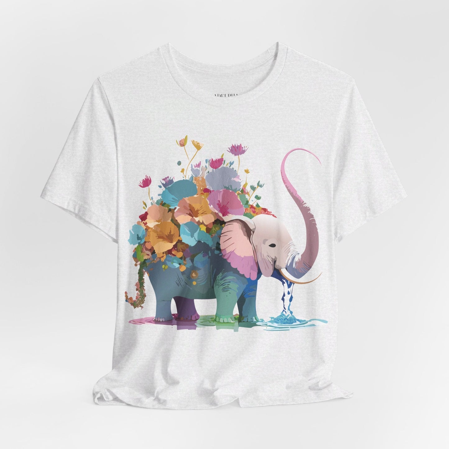 Elephant Graphic Unisex 100 Cotton Jersey Vintage Art Design Tee 13