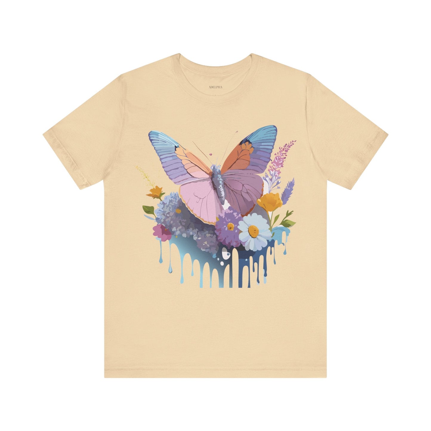 Butterfly Graphic Tee Unisex Vintage Inspired Artwork Adelpha