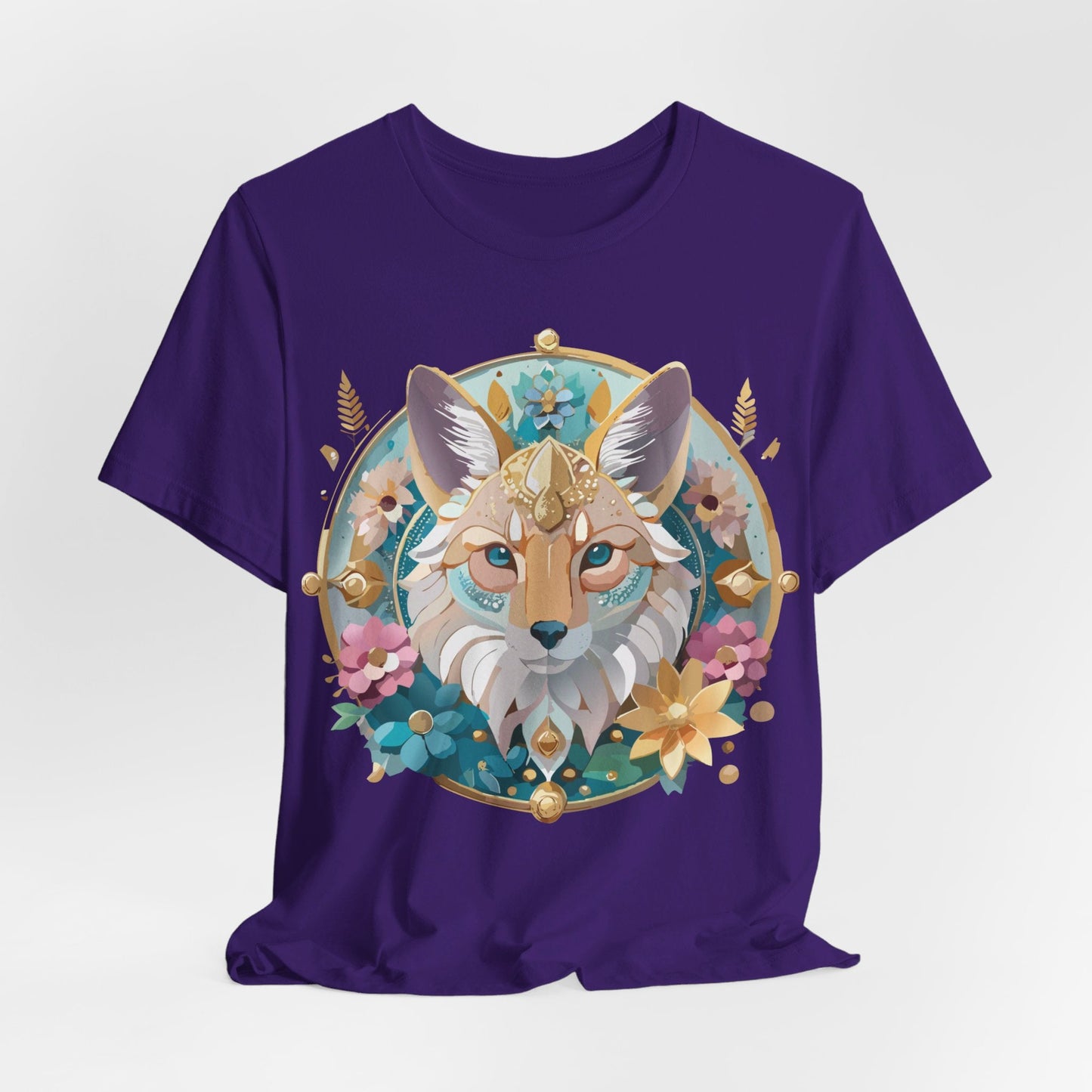 Adelpha Vintage Inspired Graphic Tee Medallion Art Unisex Short Sleeve Shirt Premium
