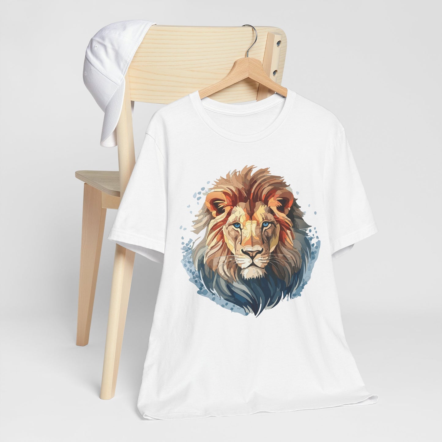 Lion Shirt, Animal Shirt, T-Shirt with Lion, Art Design Tee, Animal Tees, Safari T-Shirt 12