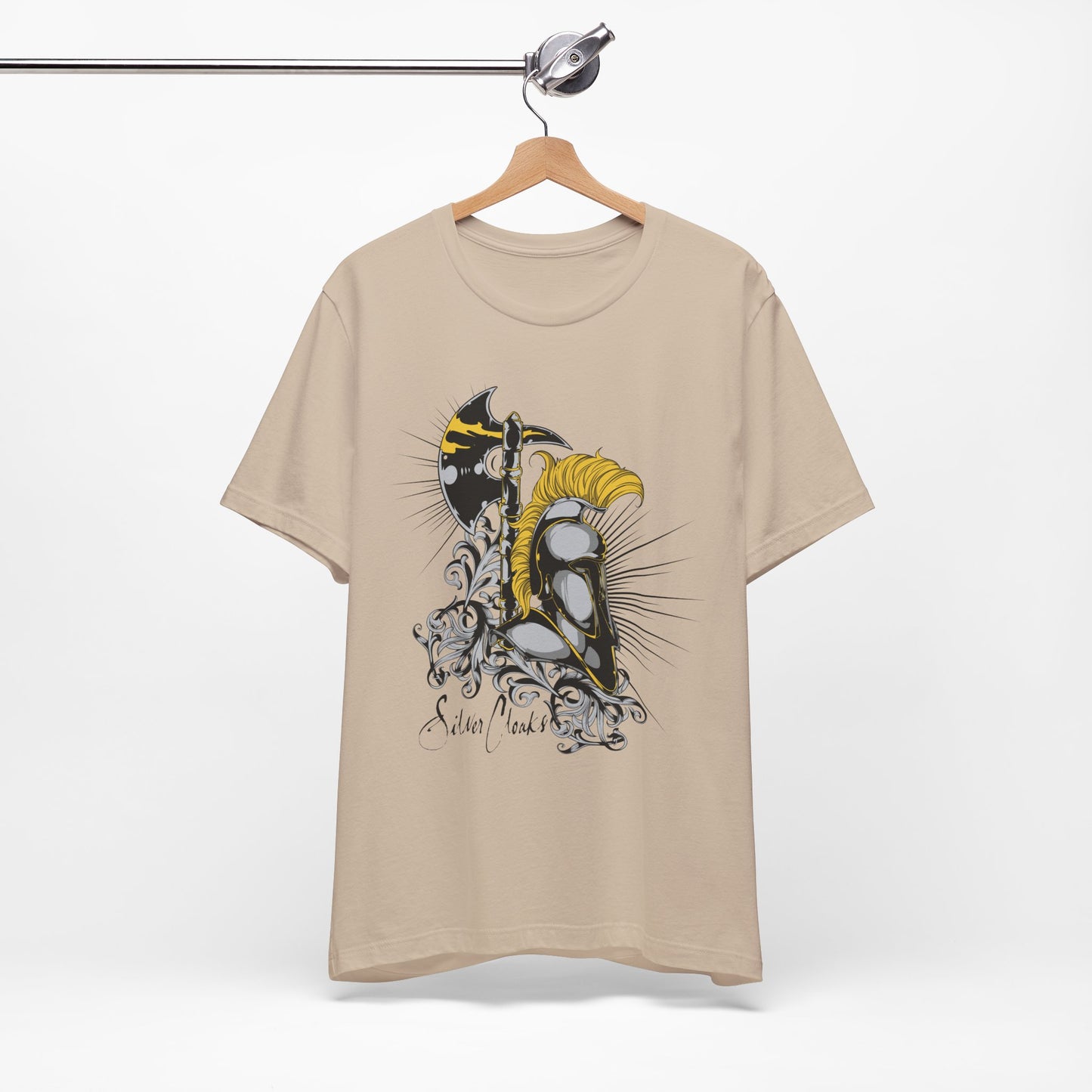 Stylish Armor Graphic Tee, Artistic Tee, Graphic T-Shirt, Artistic Vintage T-Shirt, Vintage Shirt