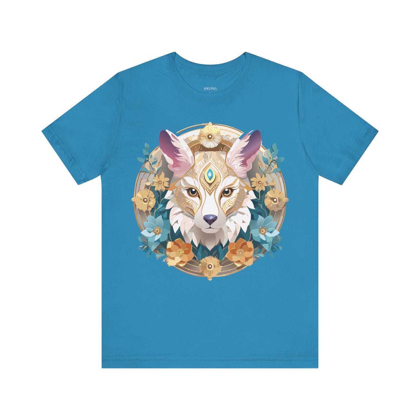 Medallion Graphic T Shirt Unisex Vintage Inspired Artwork By Adelpha Art Design Tee
