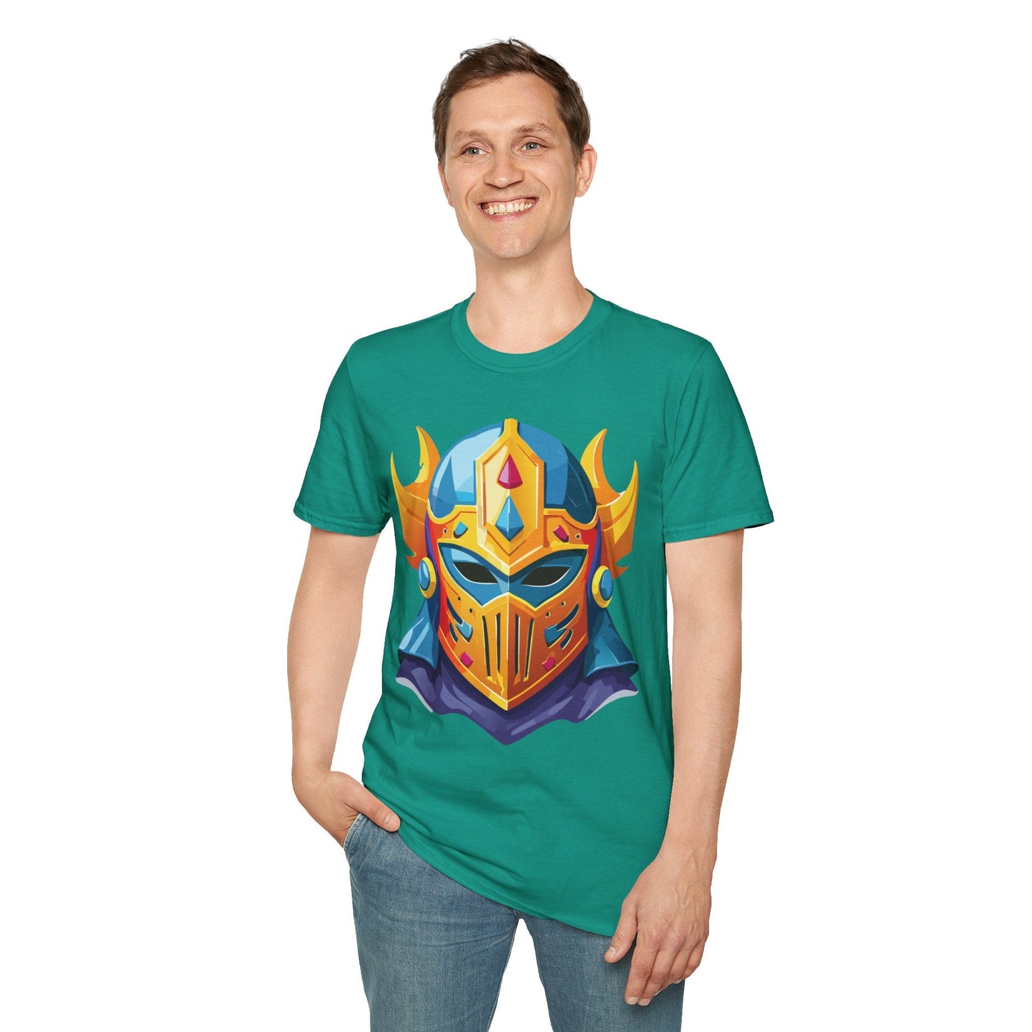 Mask Tee Shirt Unisex Softstyle T Shirt With Mask Design Masquerade Tees For Everyday Comfort