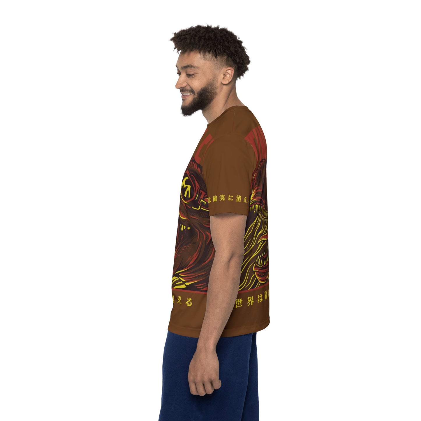 34-Be Fun Graphic T-Shirt, Art Design Poly Shirt, All Over Print Graphic Tee, Monsters T-Shirt, Cartoon Tees