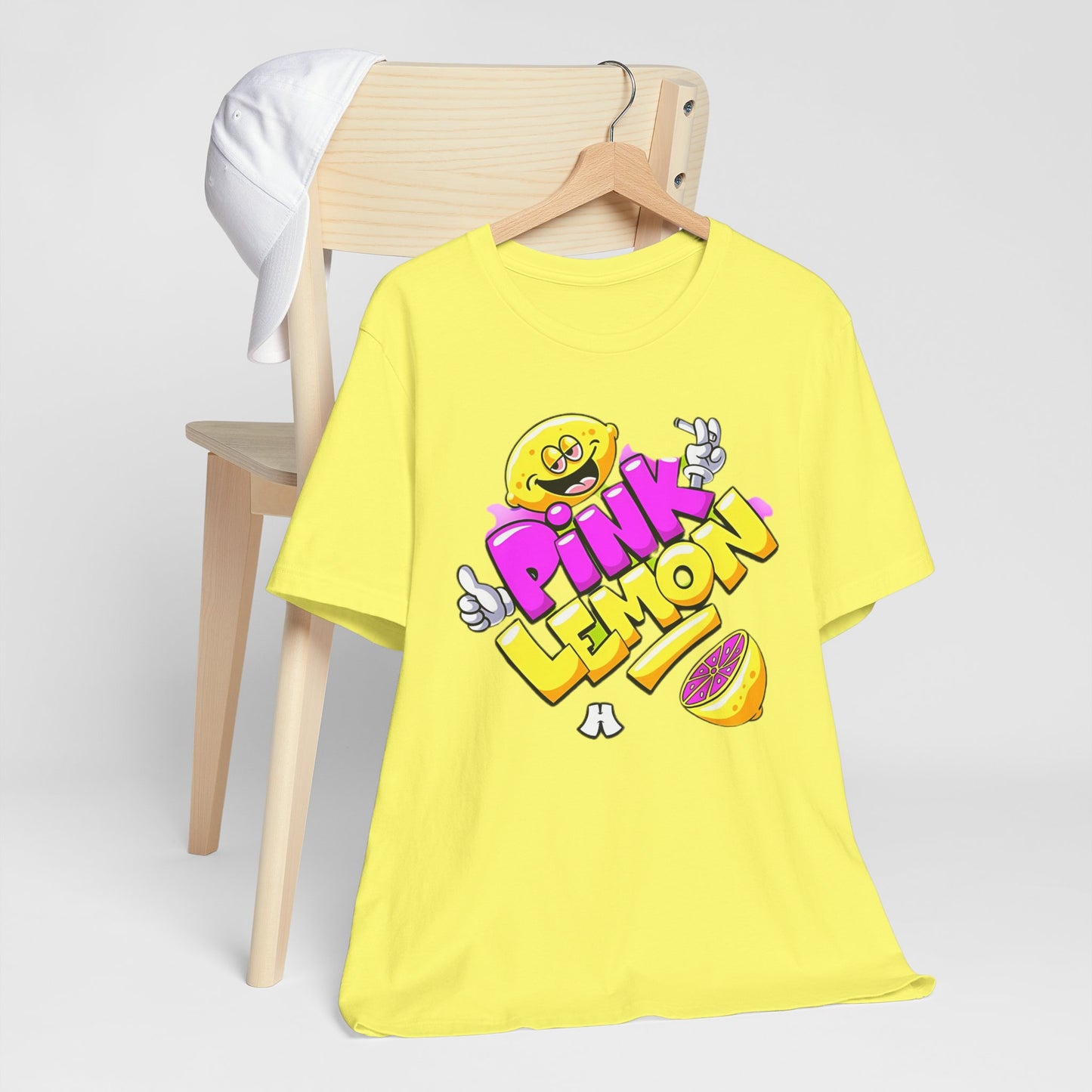 Lemon Graphic Tee, Graphic T-Shirt, Funny Lemon Shirt, Cute Cartoon Tees, Art T-Shirt, Art Design Tees