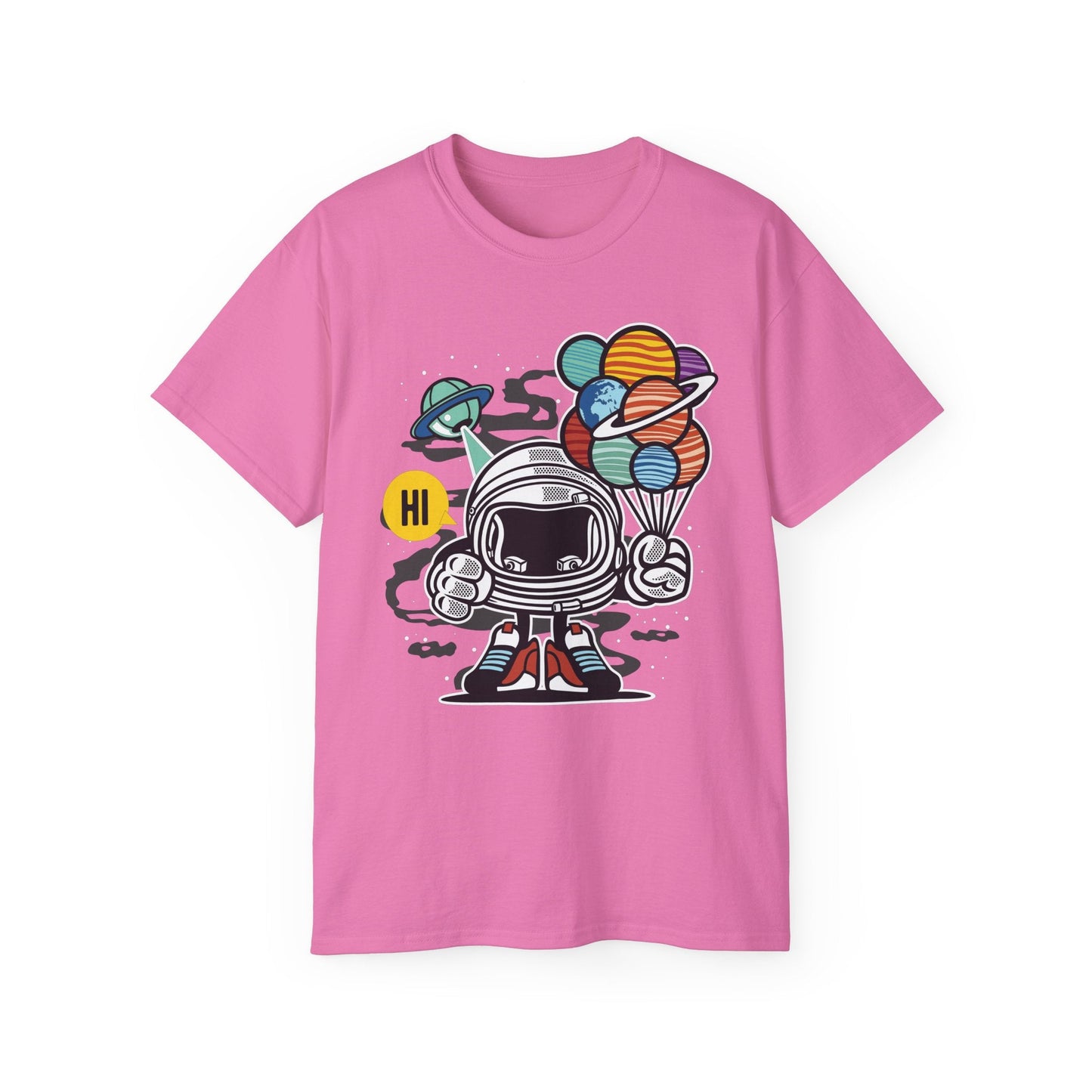 Astronaut Graphic Unisex 100 Cotton Tee 2