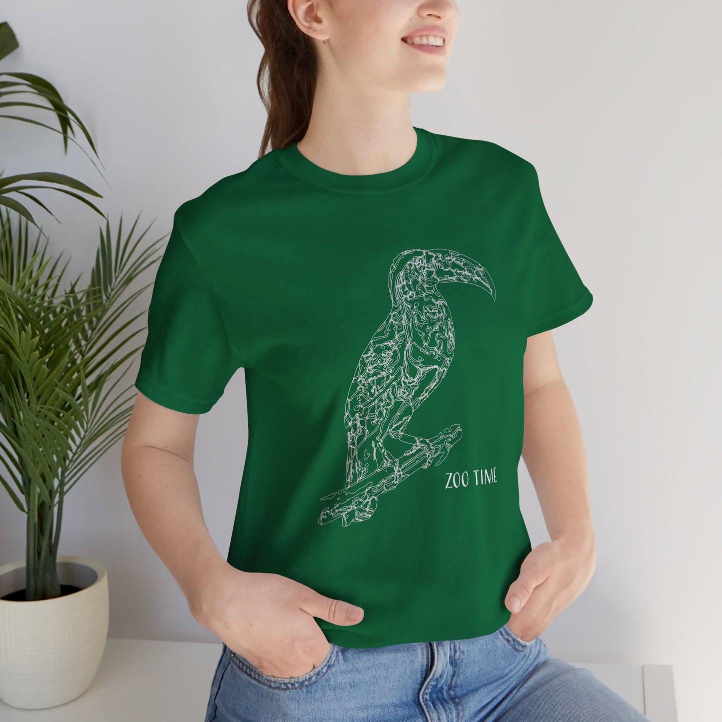 Unisex Tee Shirt with animals Print