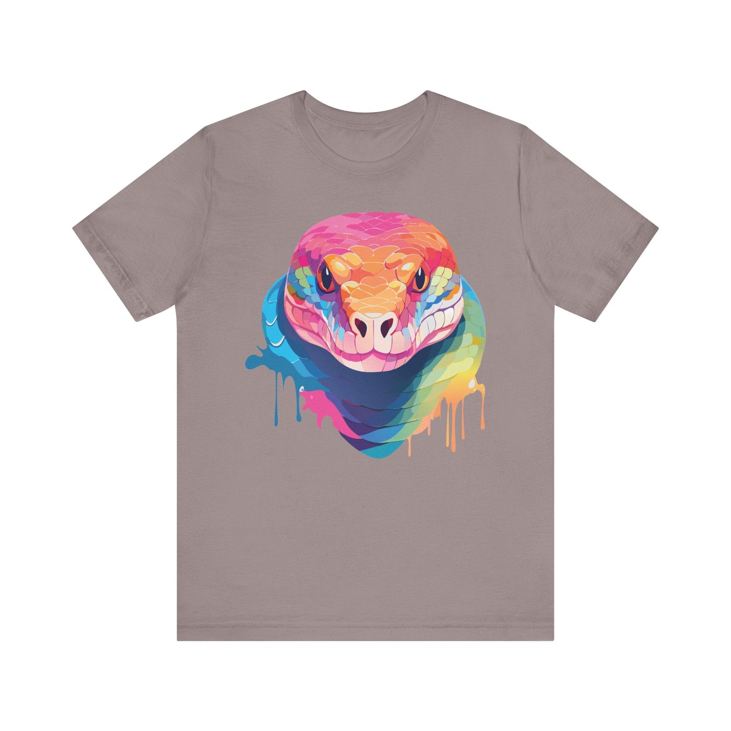 Unisex Animal Shirt With Art Design Wild Animals Graphic Print Casual Short Sleeve Tee