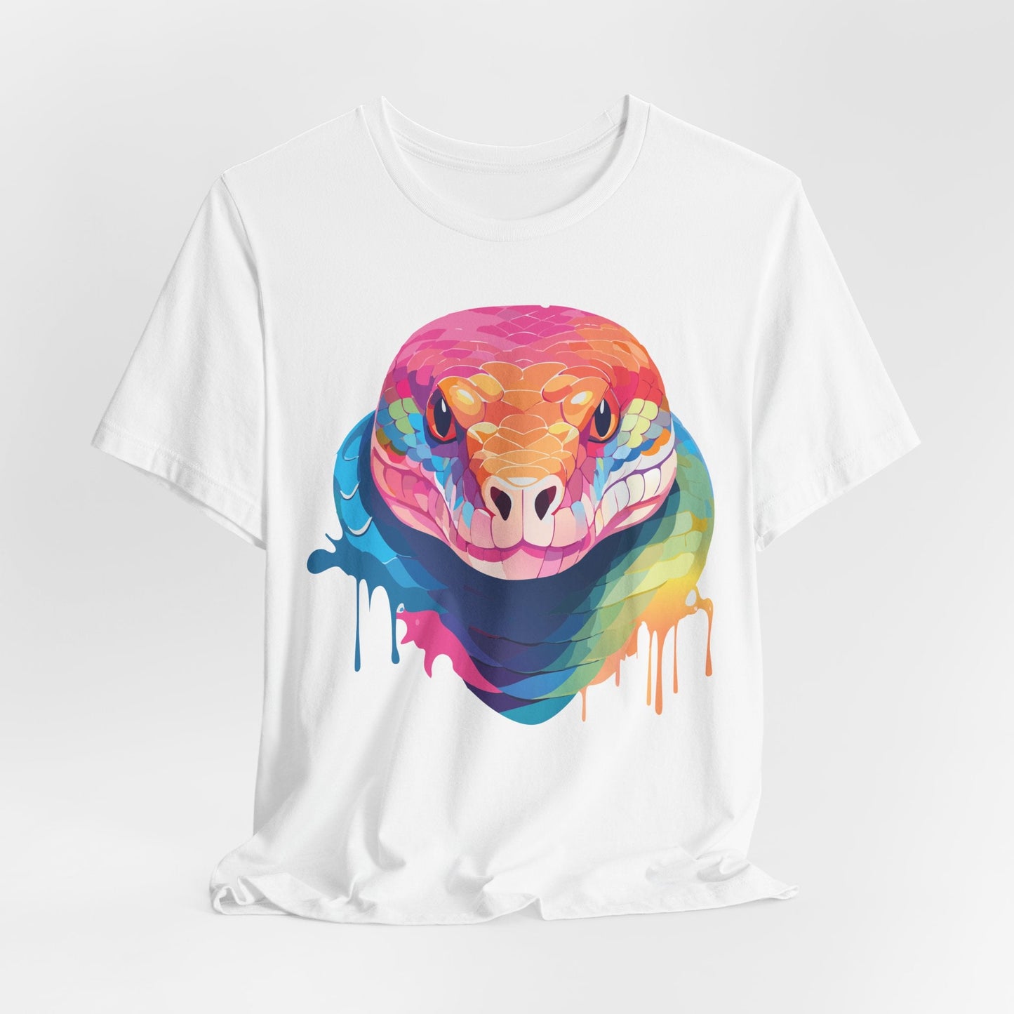 Unisex Animal Shirt With Art Design Wild Animals Graphic Print Casual Short Sleeve Tee