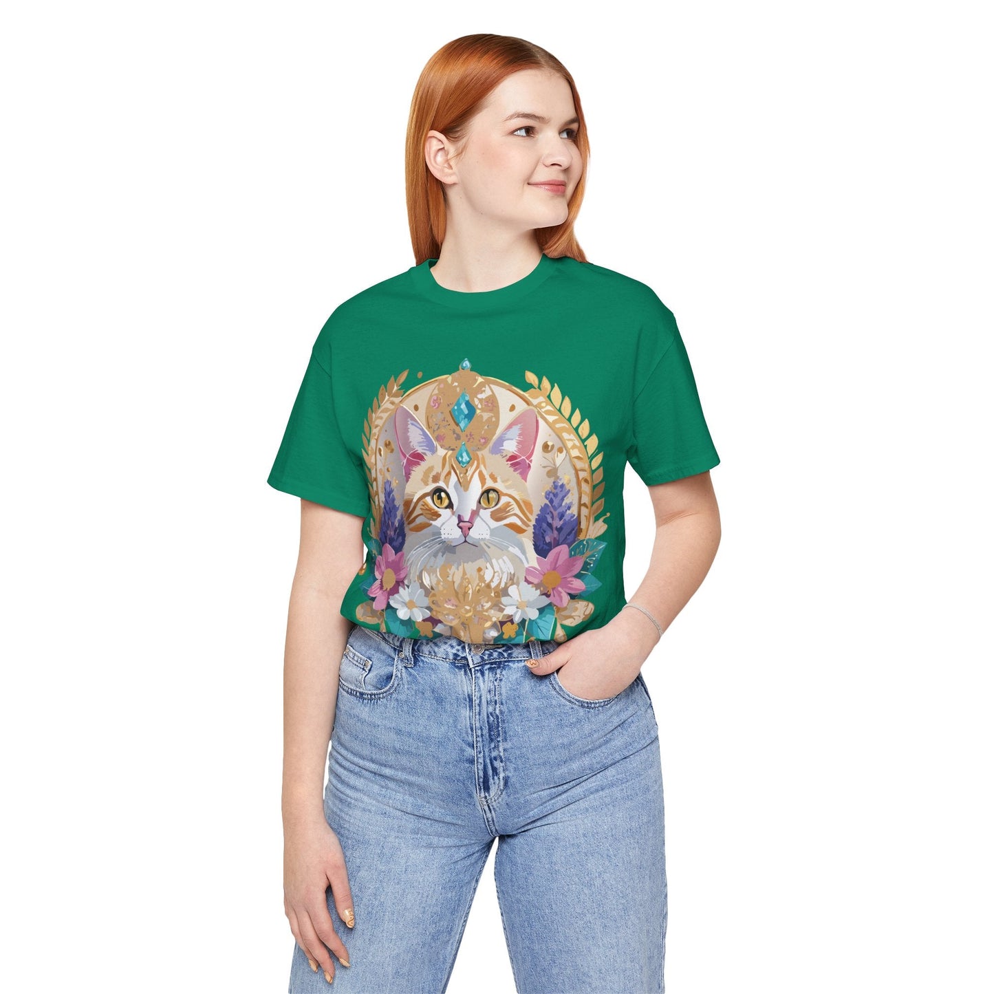 Medallion Graphic Unisex 100 Cotton Vintage Animal Medal Artwork Tee 10