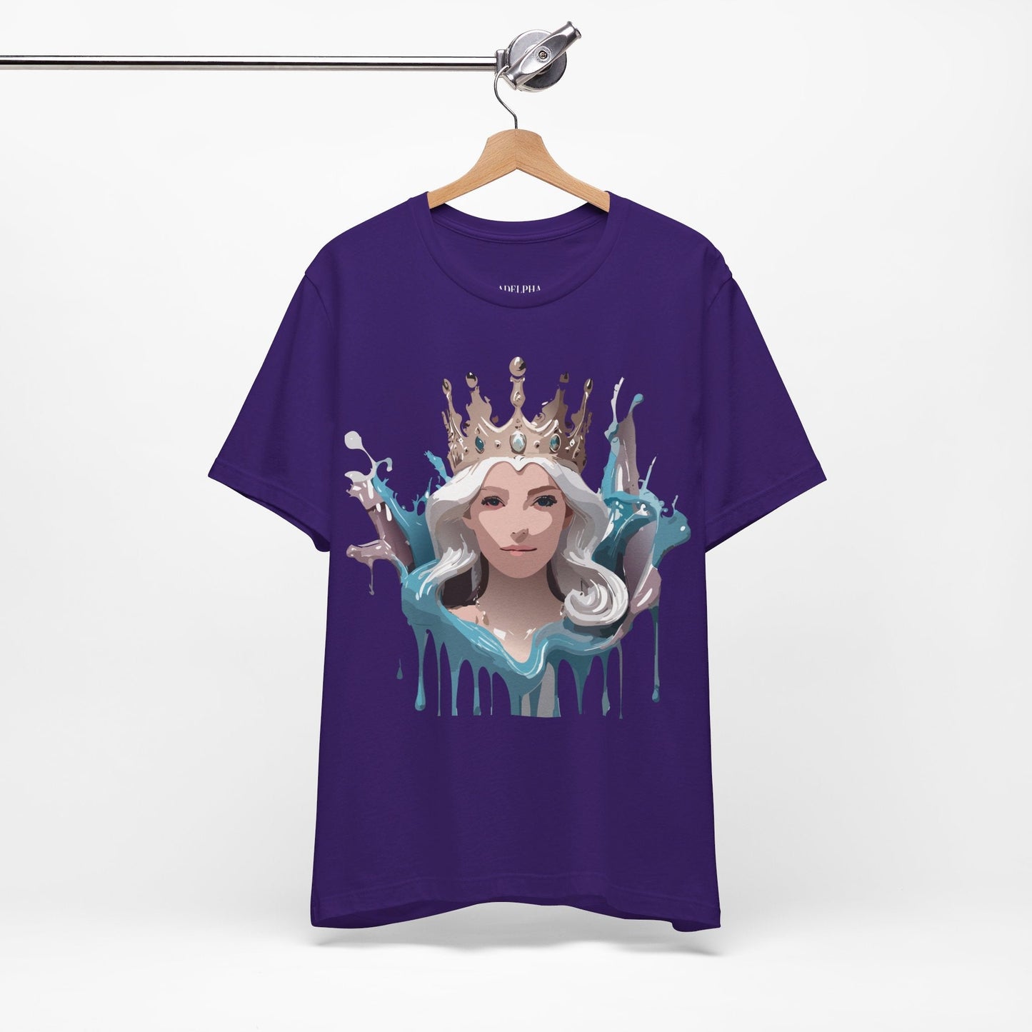 Queen Graphic T Shirt Unisex Vintage Inspired Adelpha Artwork Premium Cotton Tee For Everyday Wear