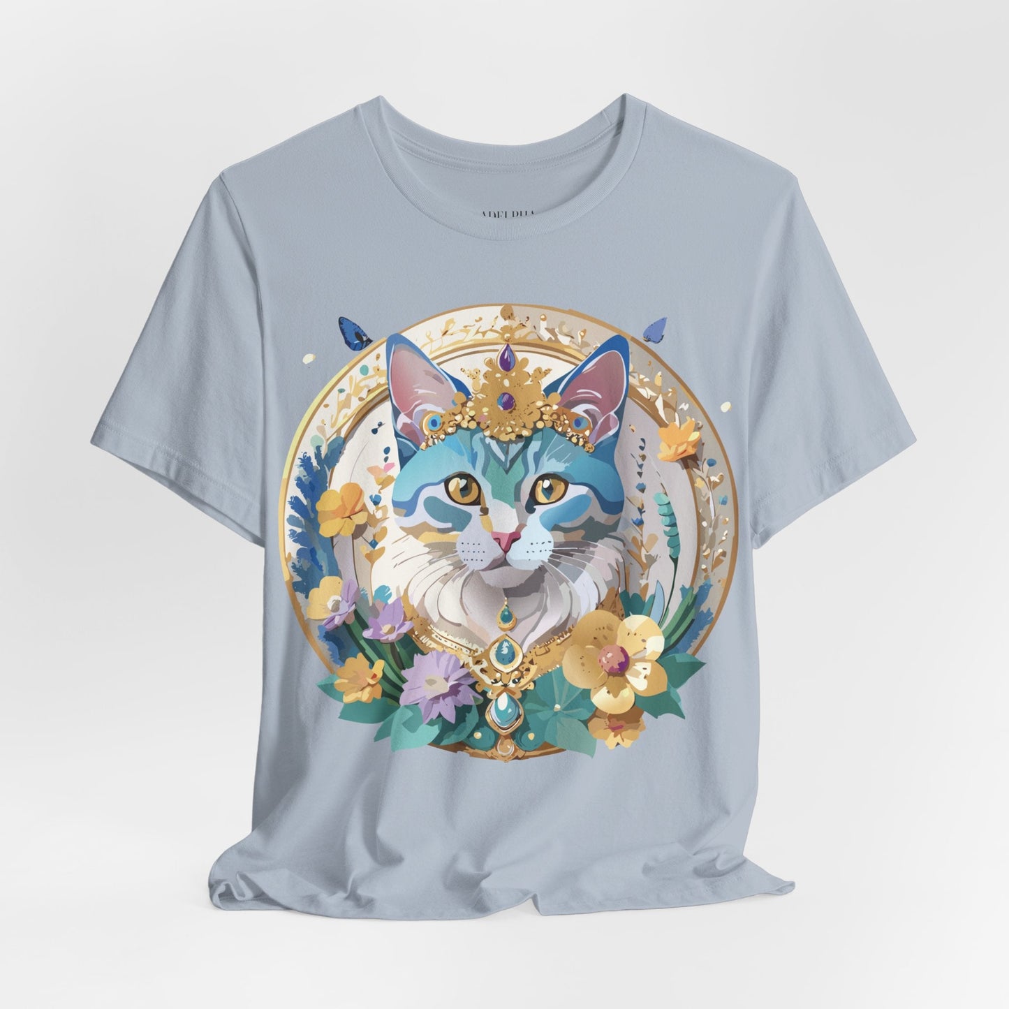 Unisex Graphic Tee With Adelpha Artwork Vintage Inspired Short Sleeve Jersey Shirt