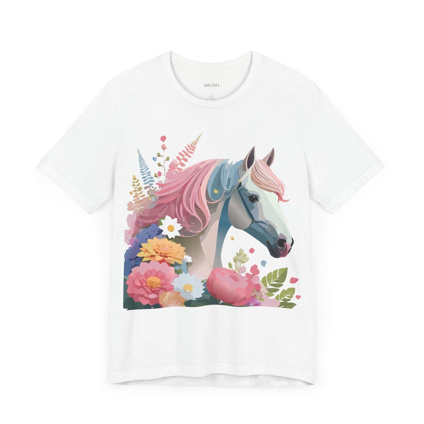 Horse Graphic Unisex 100 Cotton Vintage Animal Art T-Shirt 3