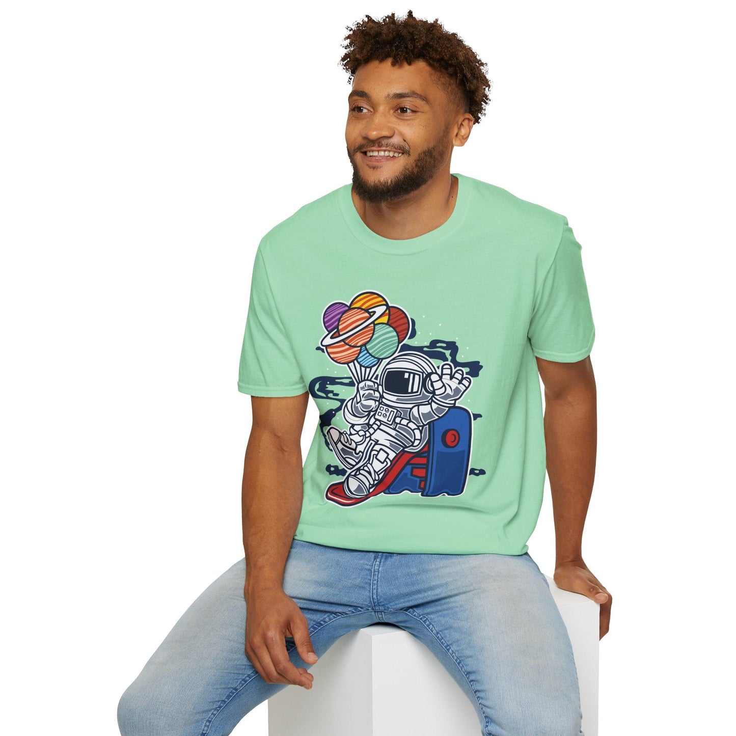 Cartoon T Shirt Animation T Shirt Funny Tee Shirt Unisex Gildan Softstyle 64000 Art Design