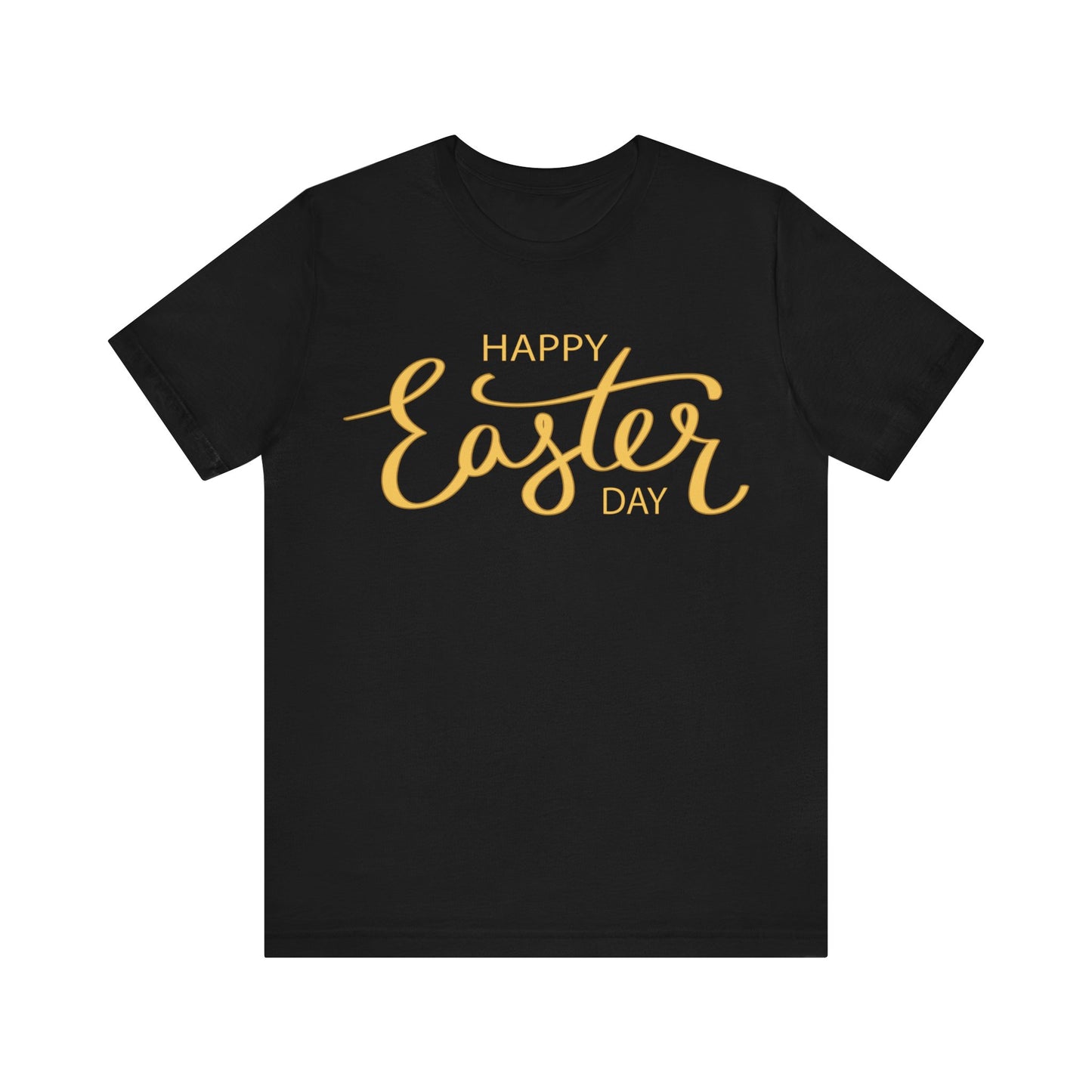 Unisex Cotton Tee Shirt with Easter Prints