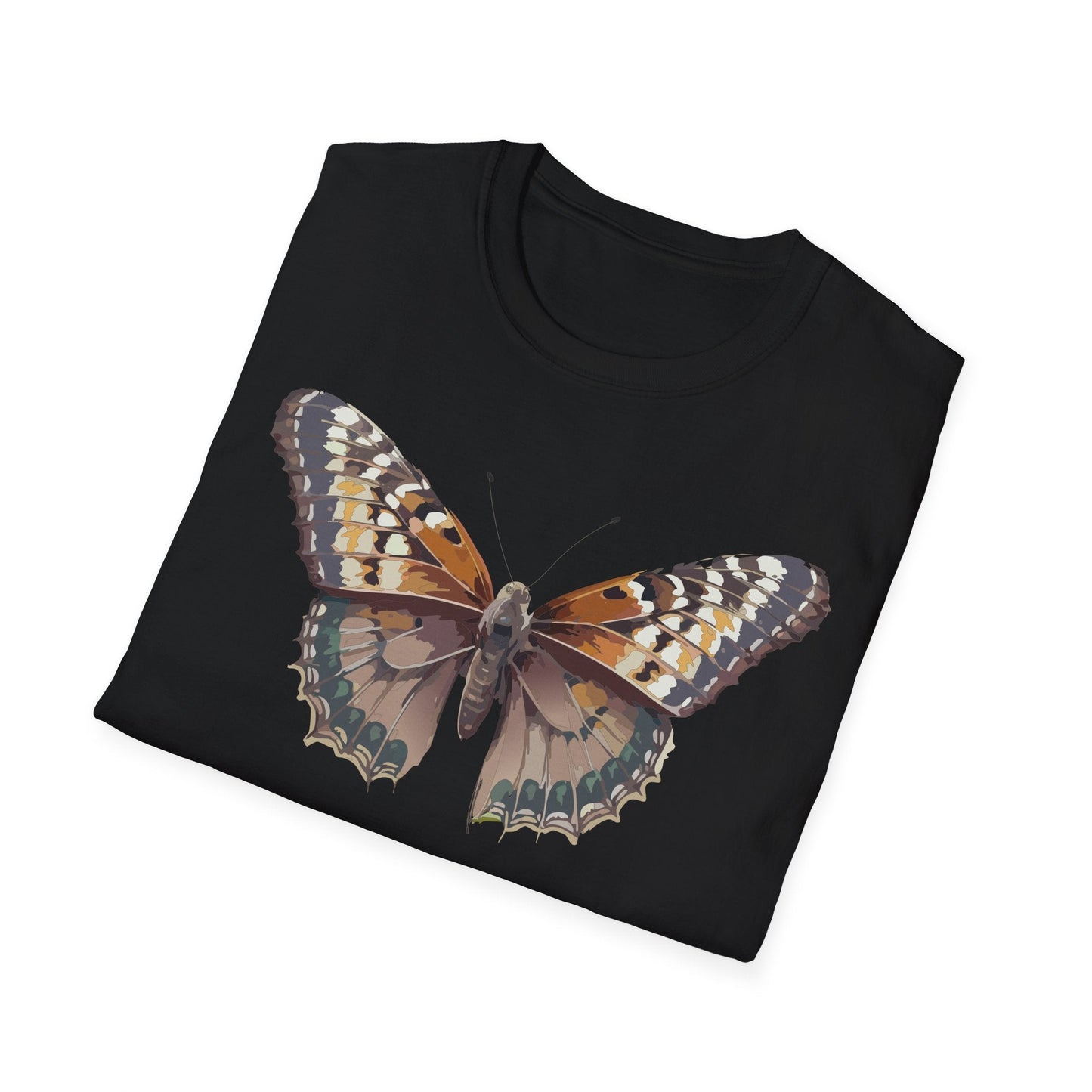 Monarch Butterfly Shirt Unisex T Shirt Design Gildan Softstyle 64000 100 Percent Ring Spun Cotton