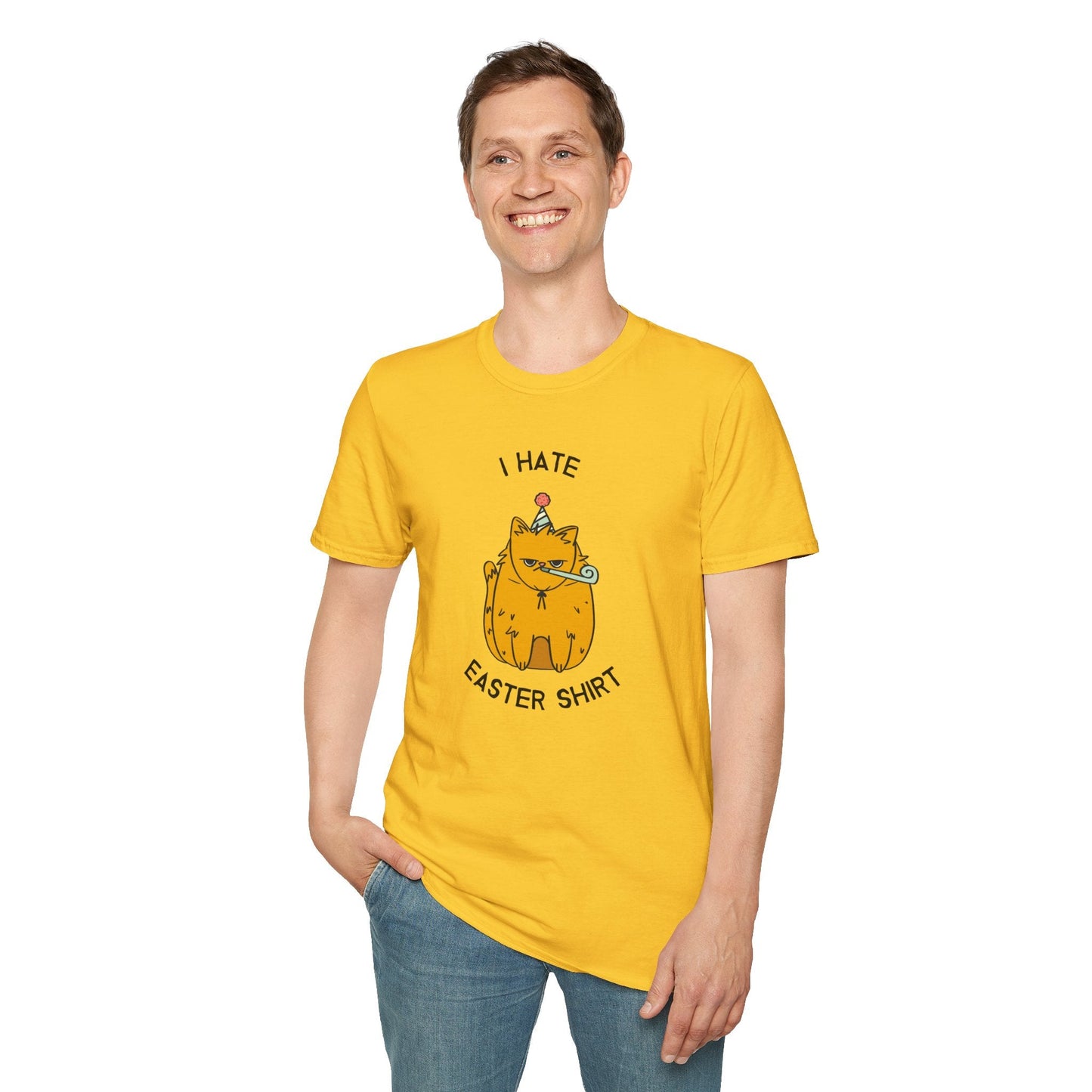 Funny Easter T Shirt Unisex Softstyle Tee With Easter Design And Fun Prints 64000