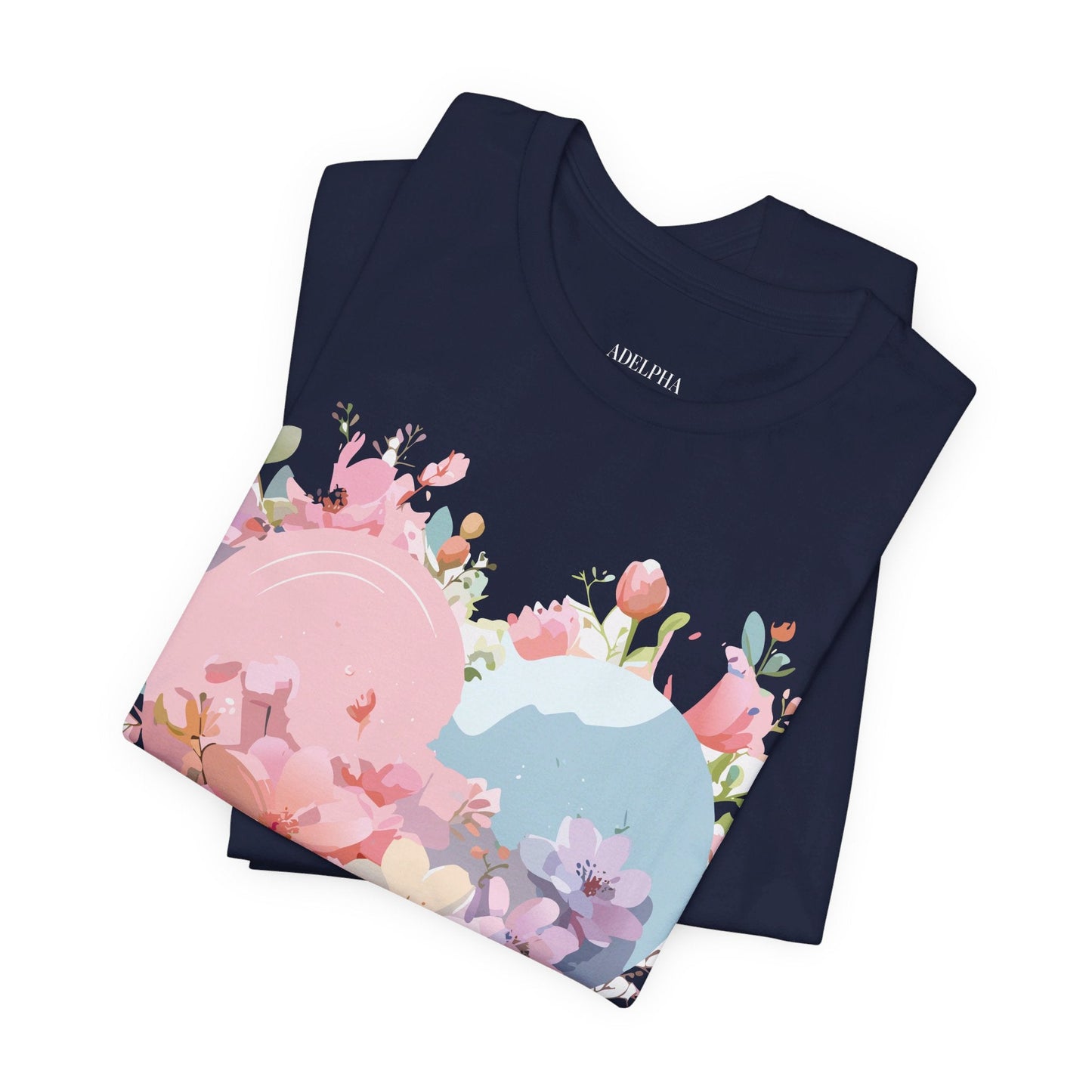 Adelpha Unisex Graphic Tee Vintage Inspired Art Design Short Sleeve Shirt For Everyday Wear