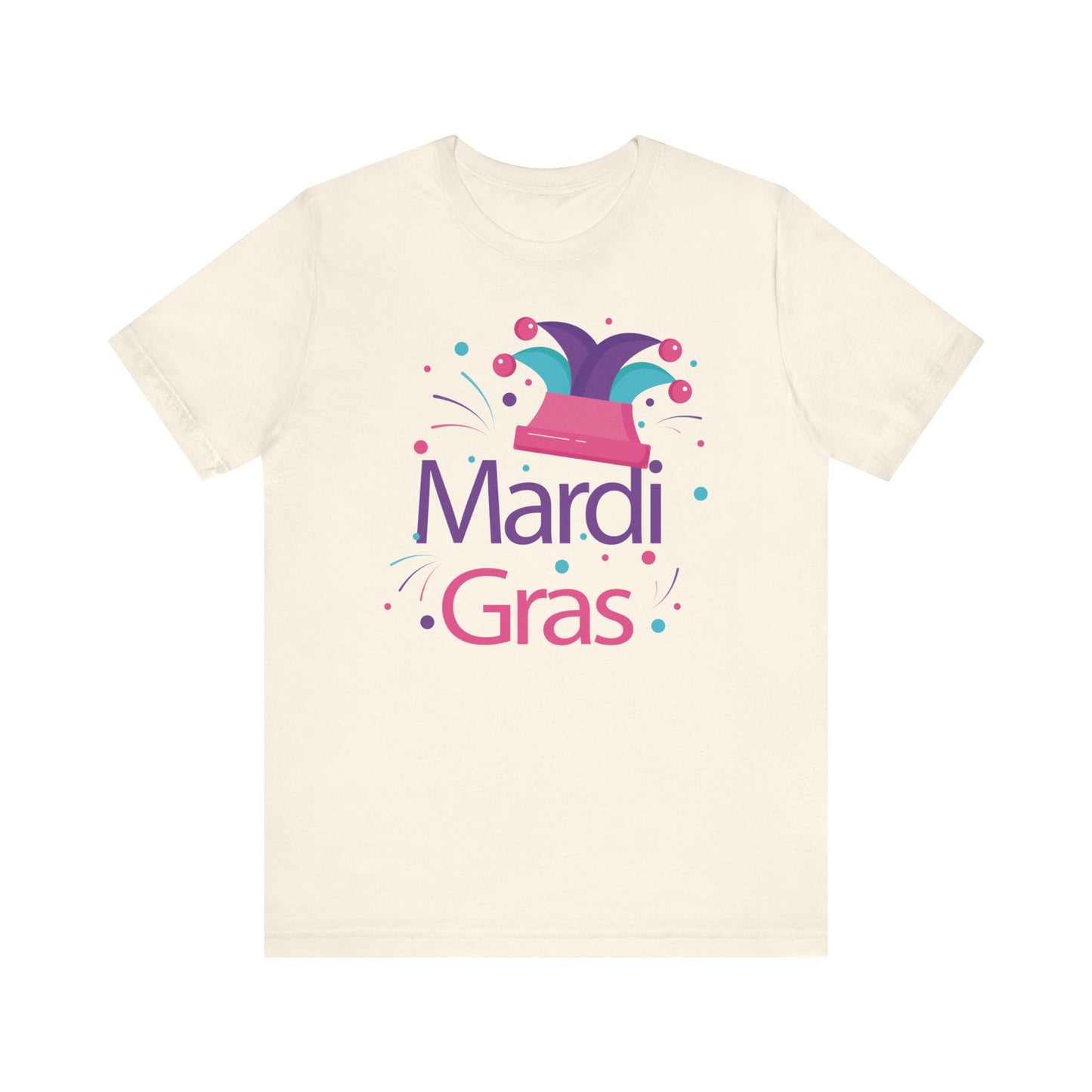 Tee-shirt en coton unisexe pour Mardi Gras