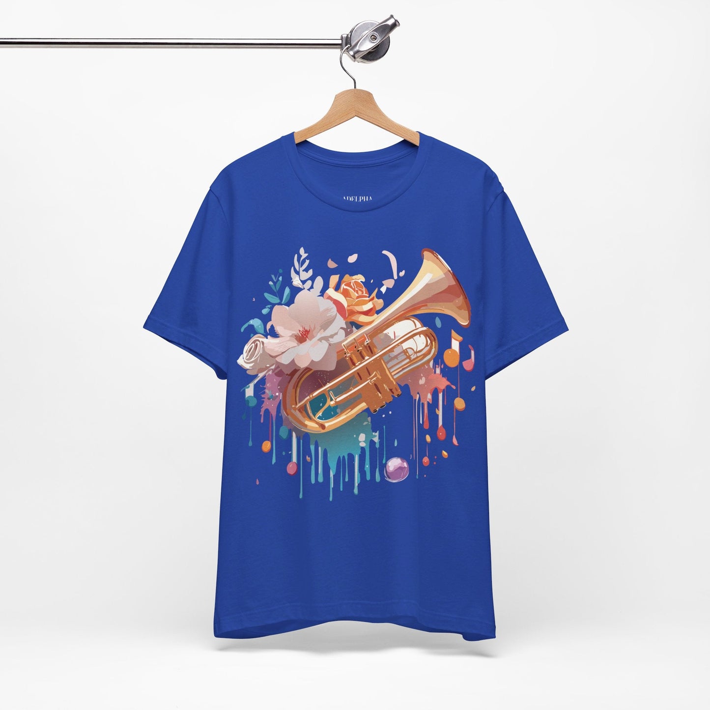 Adelpha Vintage Inspired Graphic T Shirt Unisex Jersey Short Sleeve For Everyday Style