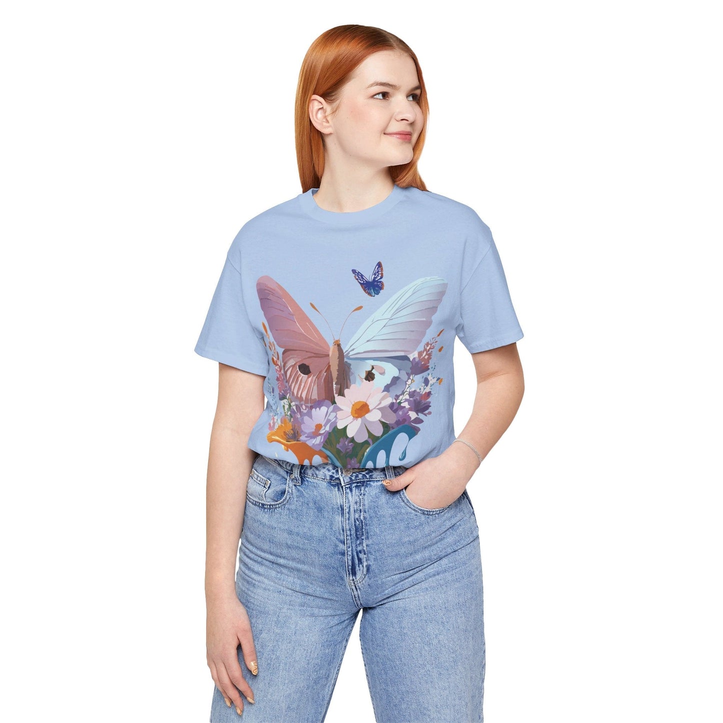 Adelpha Butterfly Graphic Tee Unisex Short Sleeve Vintage Inspired Artwork