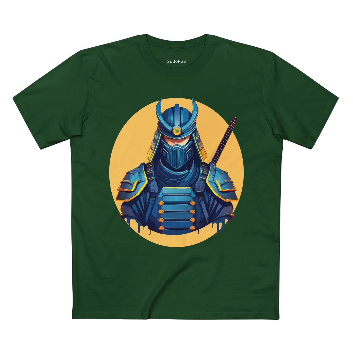 Samurai Graphic Unisex 100 Cotton Staple Tee 11