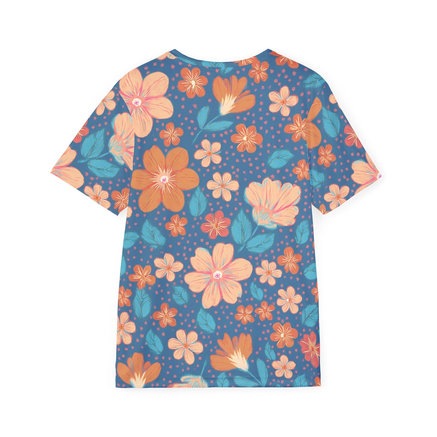 Unisex Floral Shirt, Floral Tee Shirt, Floral T-Shirt, T Shirt with Flowers 7