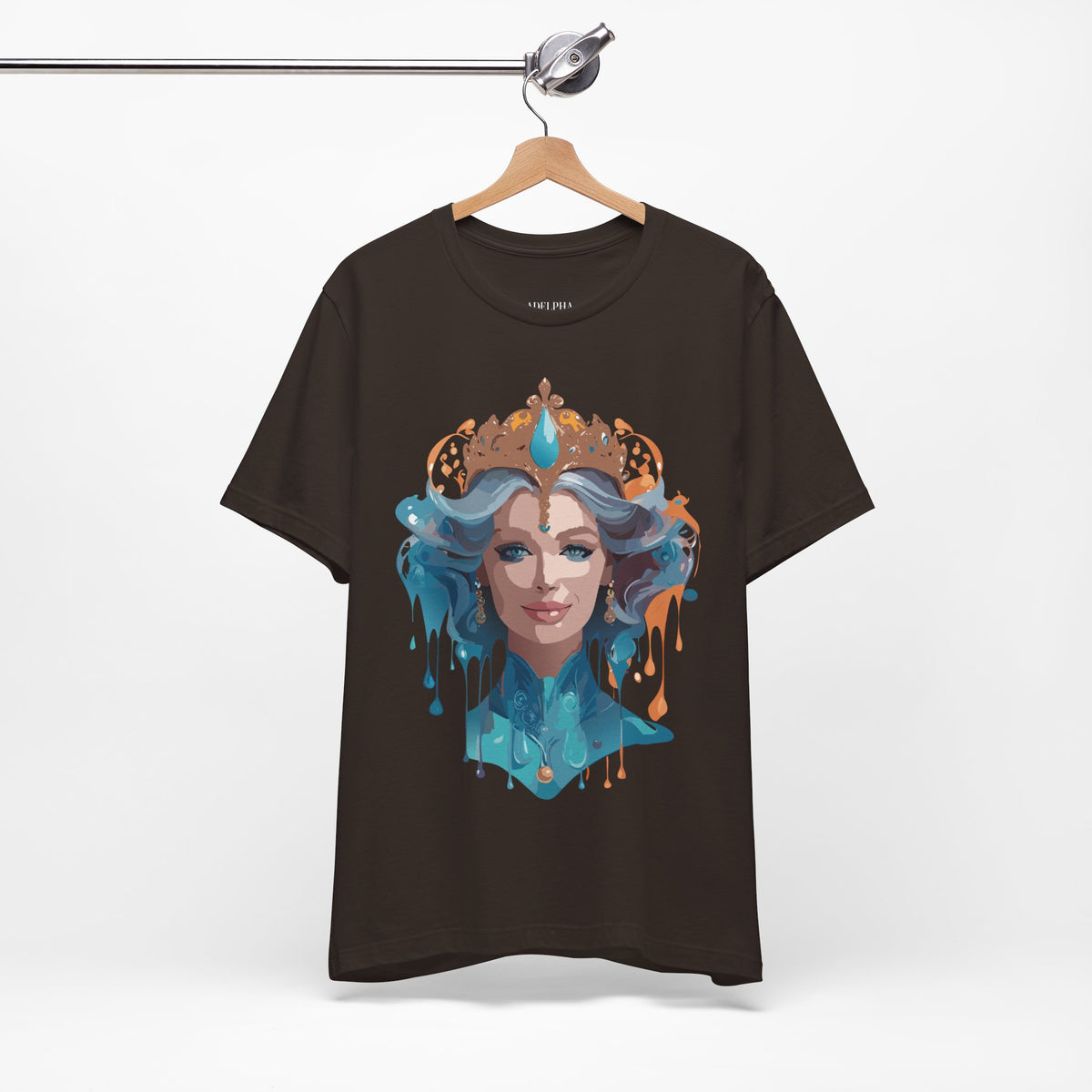 Queen Graphic Unisex Cotton Bella+Canvas Tee with Art Design m176