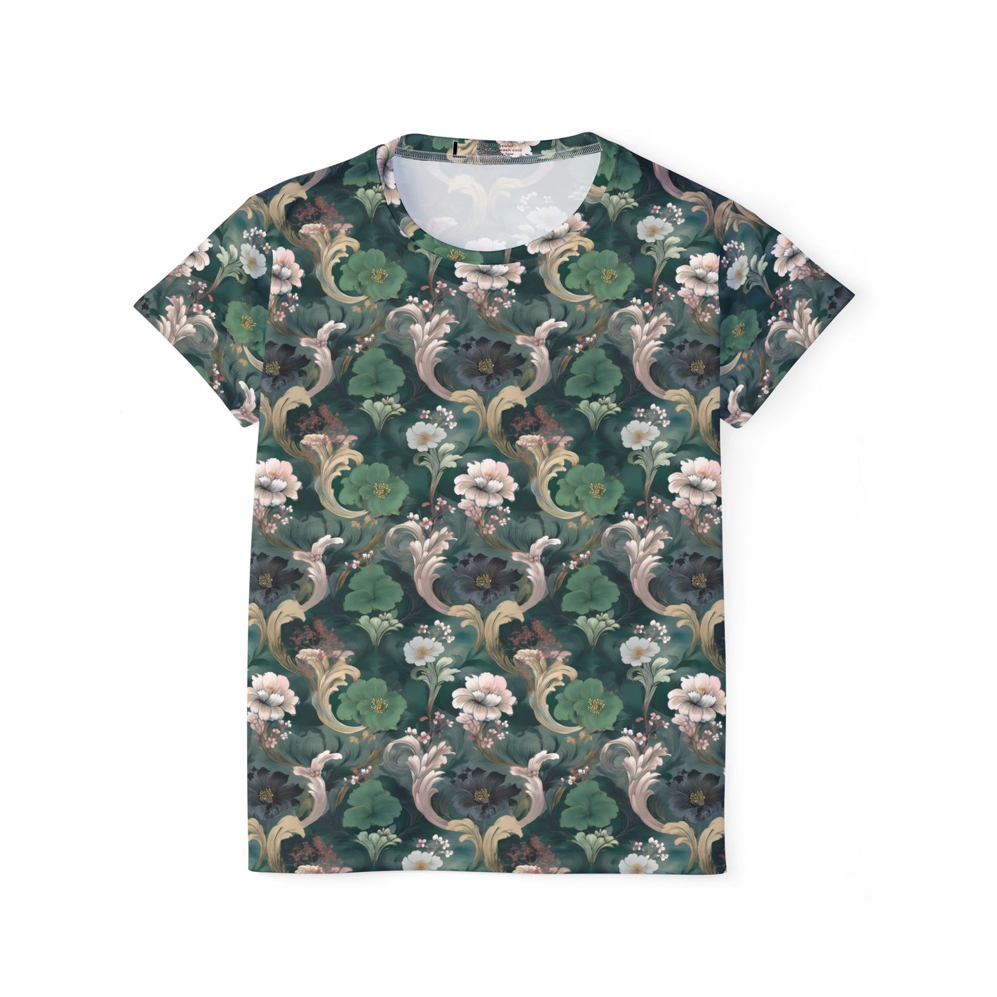 Women Poly Shirt with Floral Print F270
