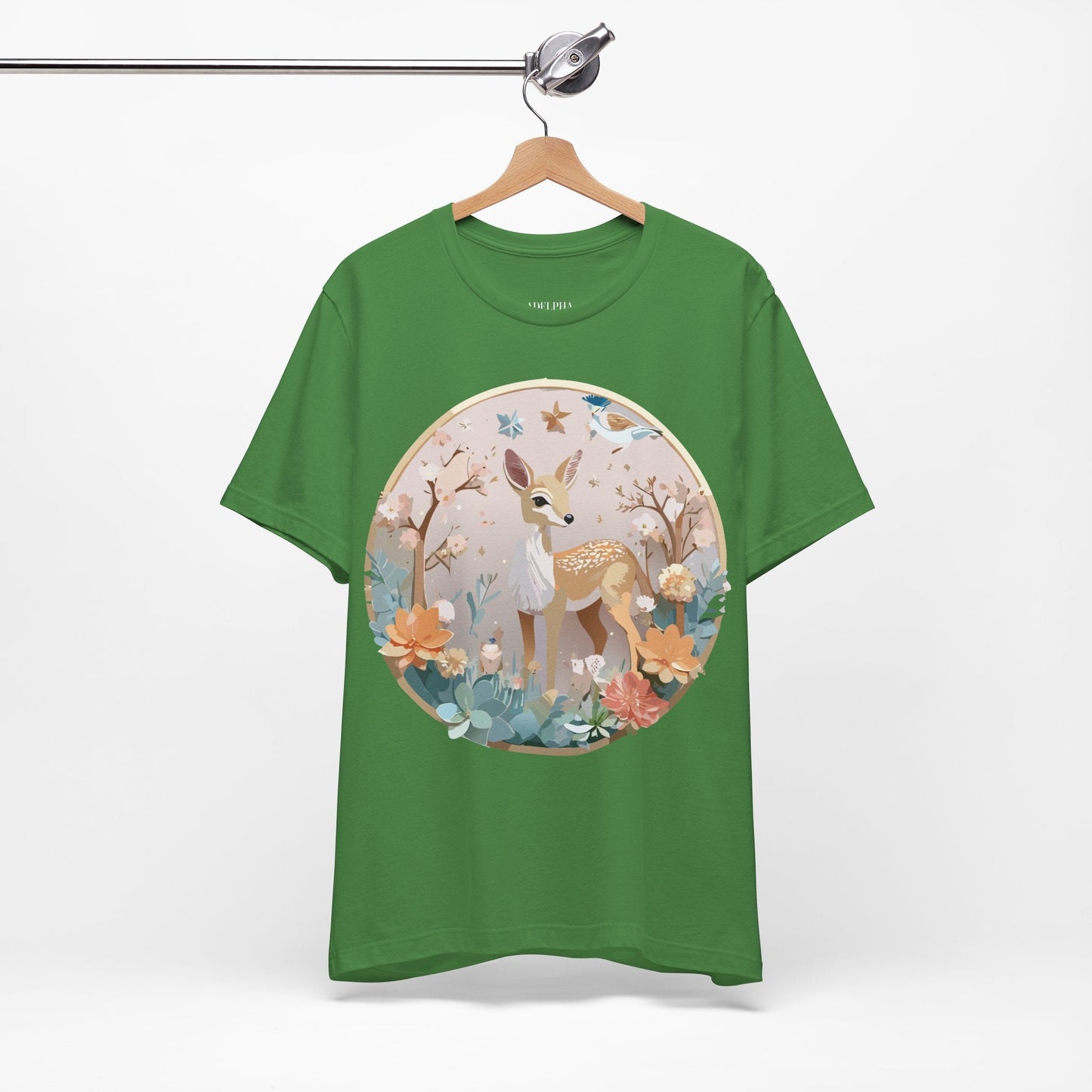 Adelpha Medallion Shirt Unisex Graphic Tee Vintage Inspired Art Design Short Sleeve T Shirt