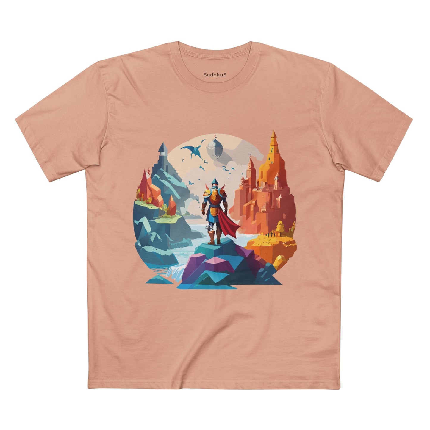Adventures Graphic Unisex 100 Cotton Staple Tee 10