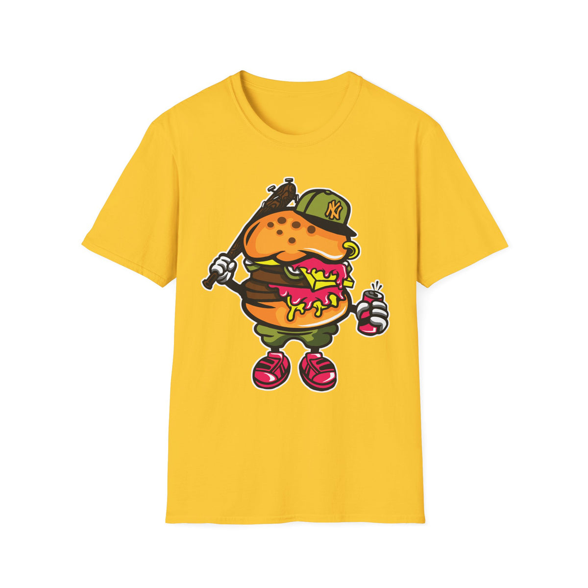 Cartoon Funny Animation Graphic Unixes Gildan 100 Cotton Tee Shirt 305