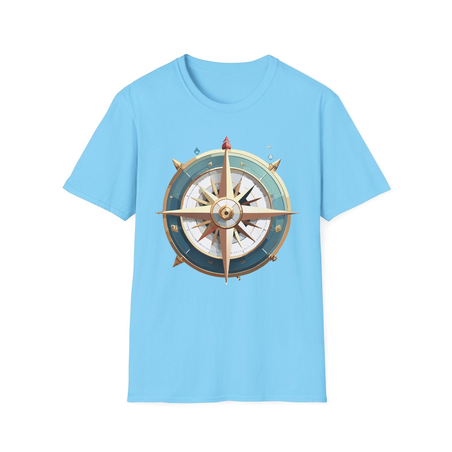 Compass Navigator Graphic Tee Unisex 100 Cotton 26