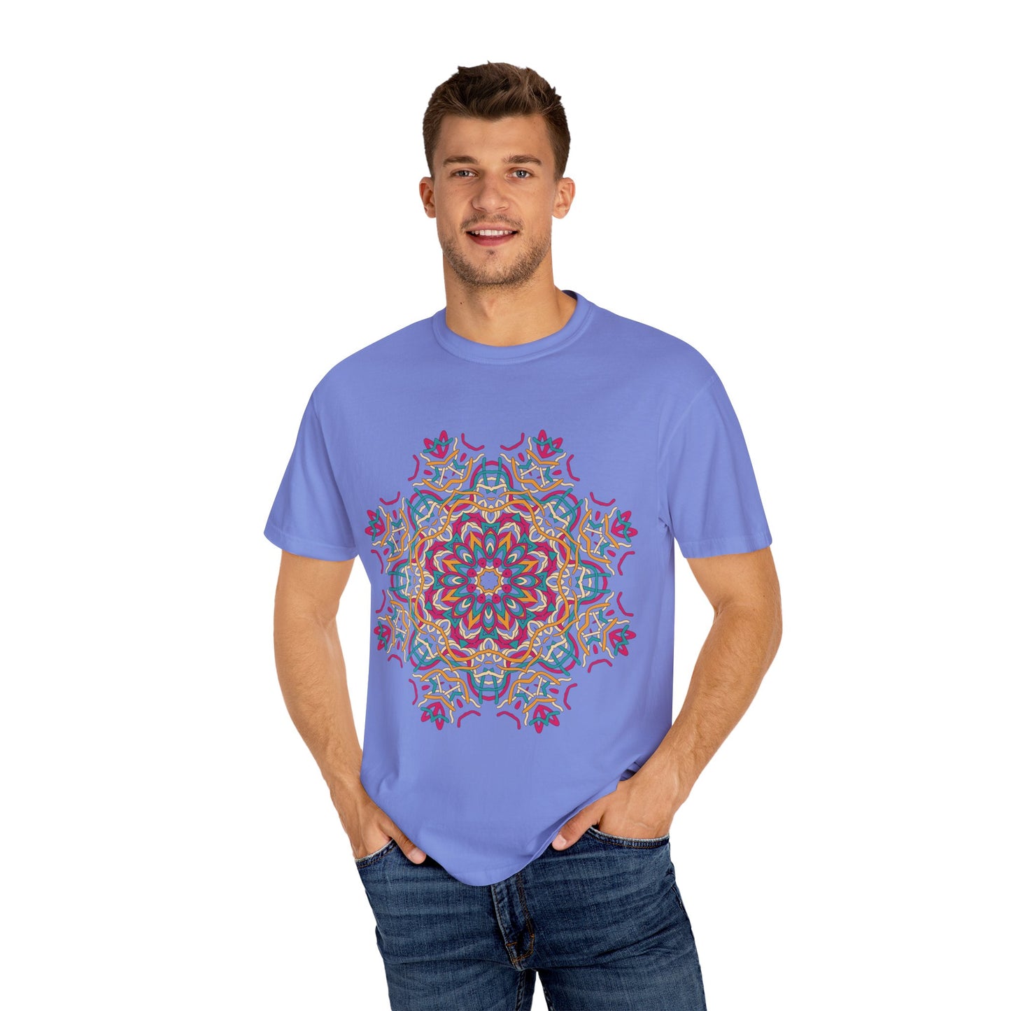 Unisex T-shirt with abstract print