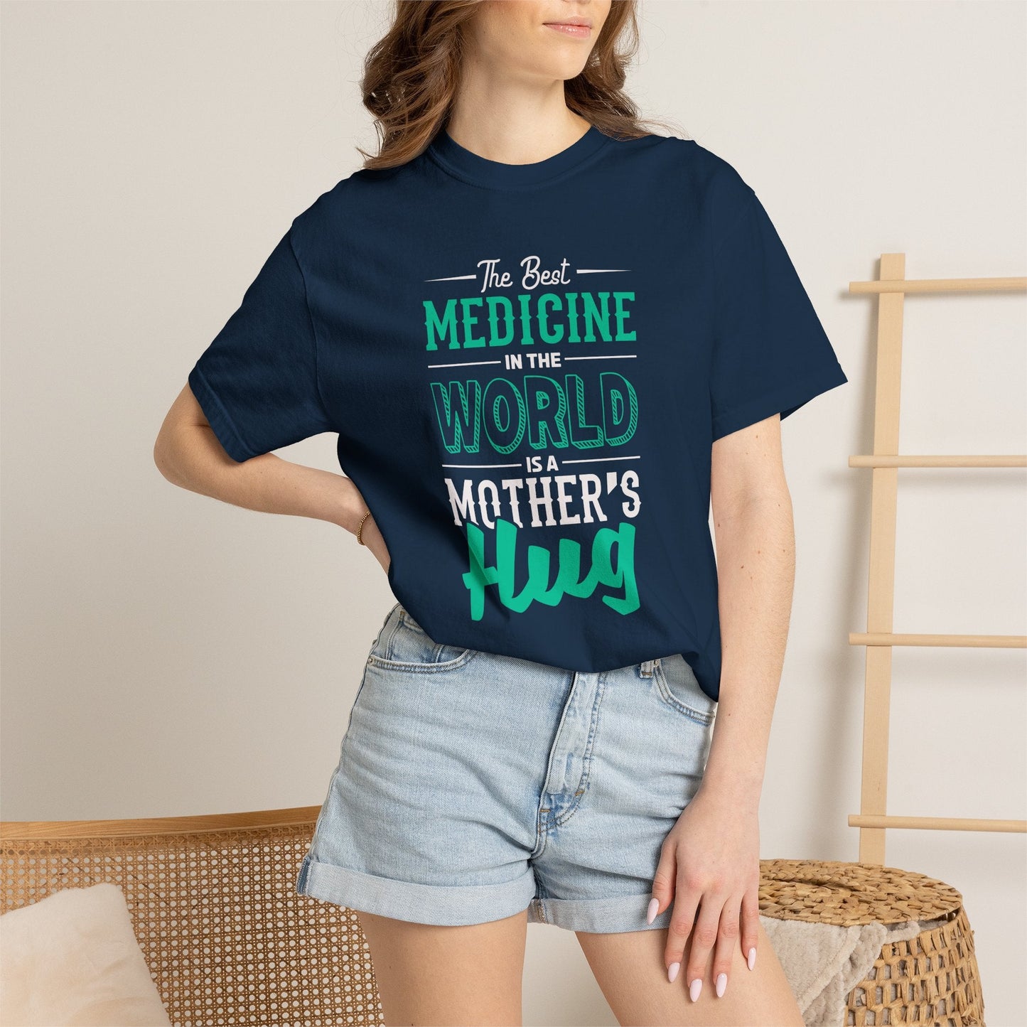 Mom T-shirt Mother Day Mama Tee Unisex Comfort Colors Garment-Dyed Cotton h51