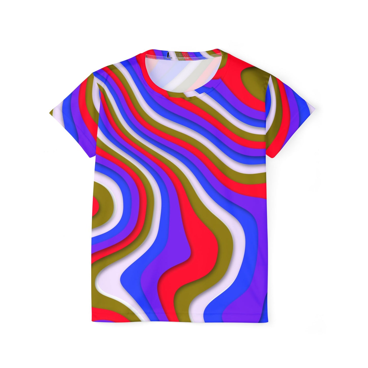 Abstract Print Shirt, Shirt with Abstract Print